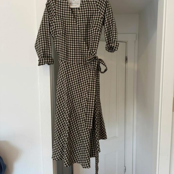 Not perfect linen- Cannes 2 wrap dress S/M - Picture 3 of 3